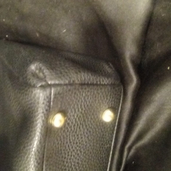 Anne Klein black 14 x 13 handbag - Picture 4 of 15